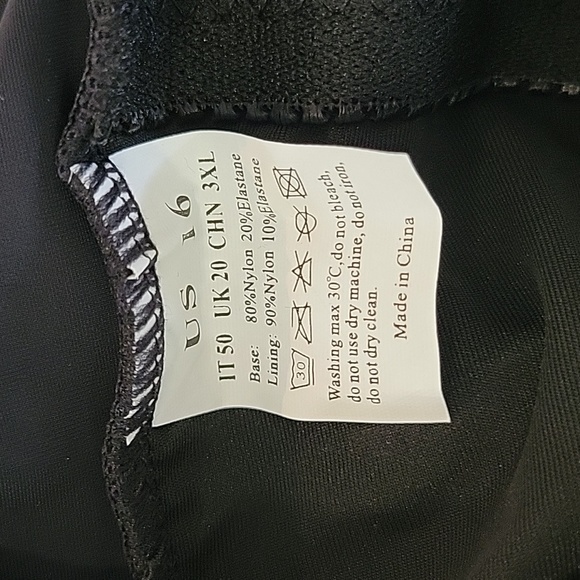 Women's Vintage Padded Push Up One Piece Swimsuits Tummy Control Bathing Suits - Picture 13 of 16